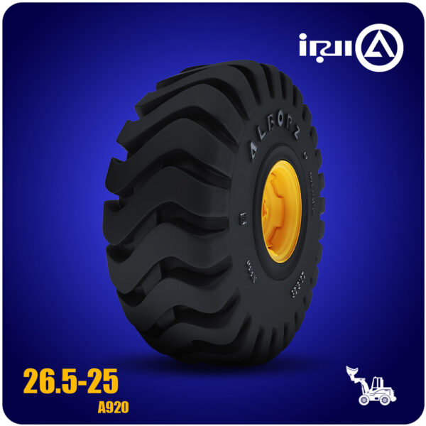 لاستیک لودر سایز 26.50-25 کیان تایر طرح A920 - Image 2